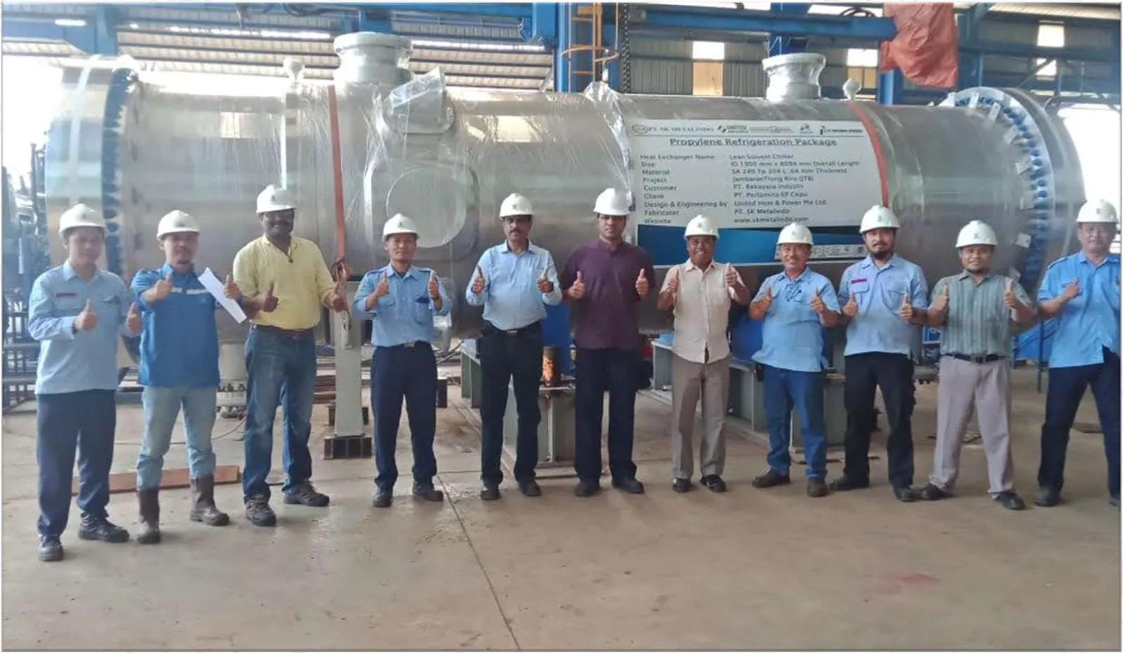 Lean Solvent Chiller — team handover