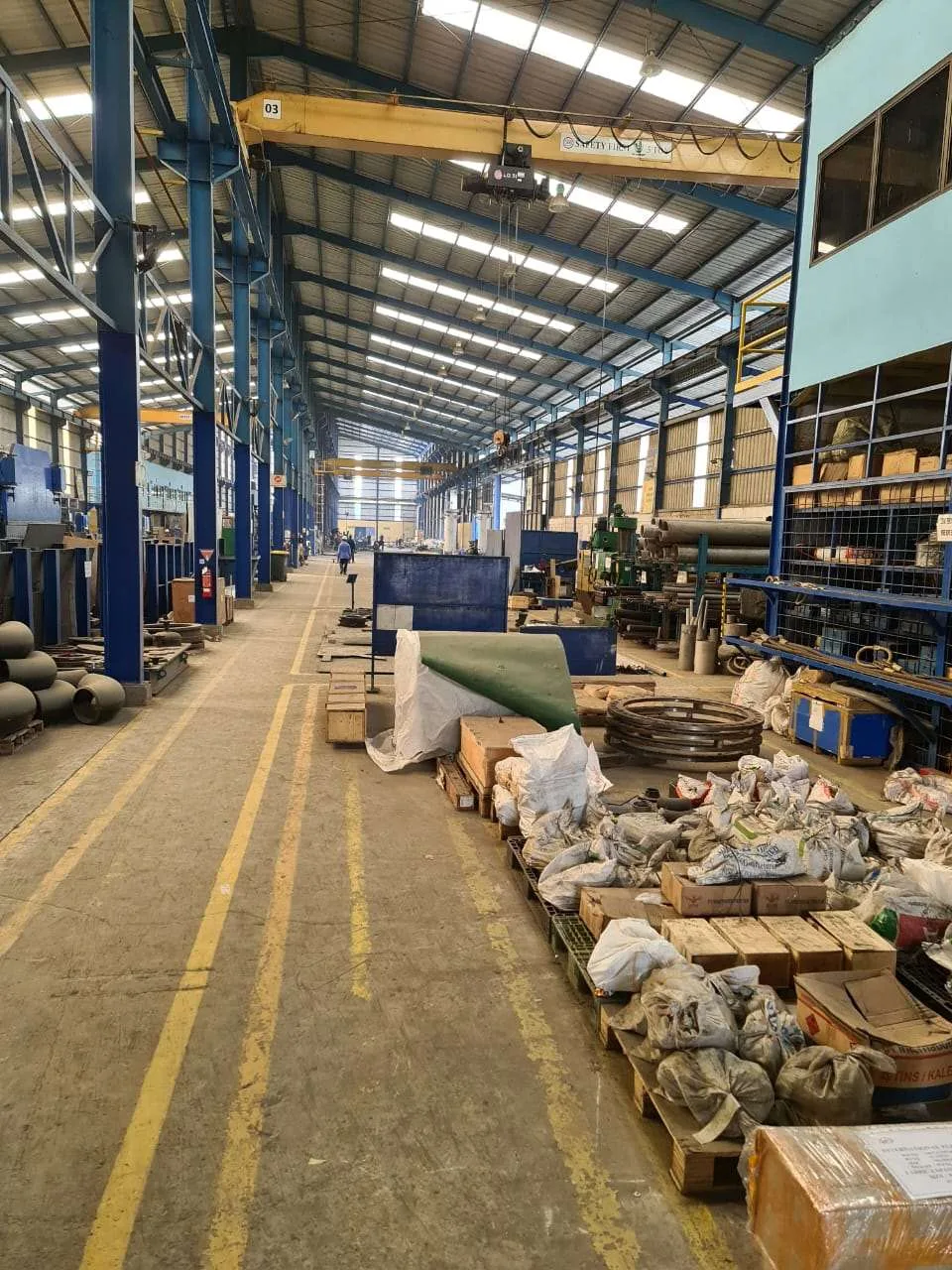 Three Production Bays