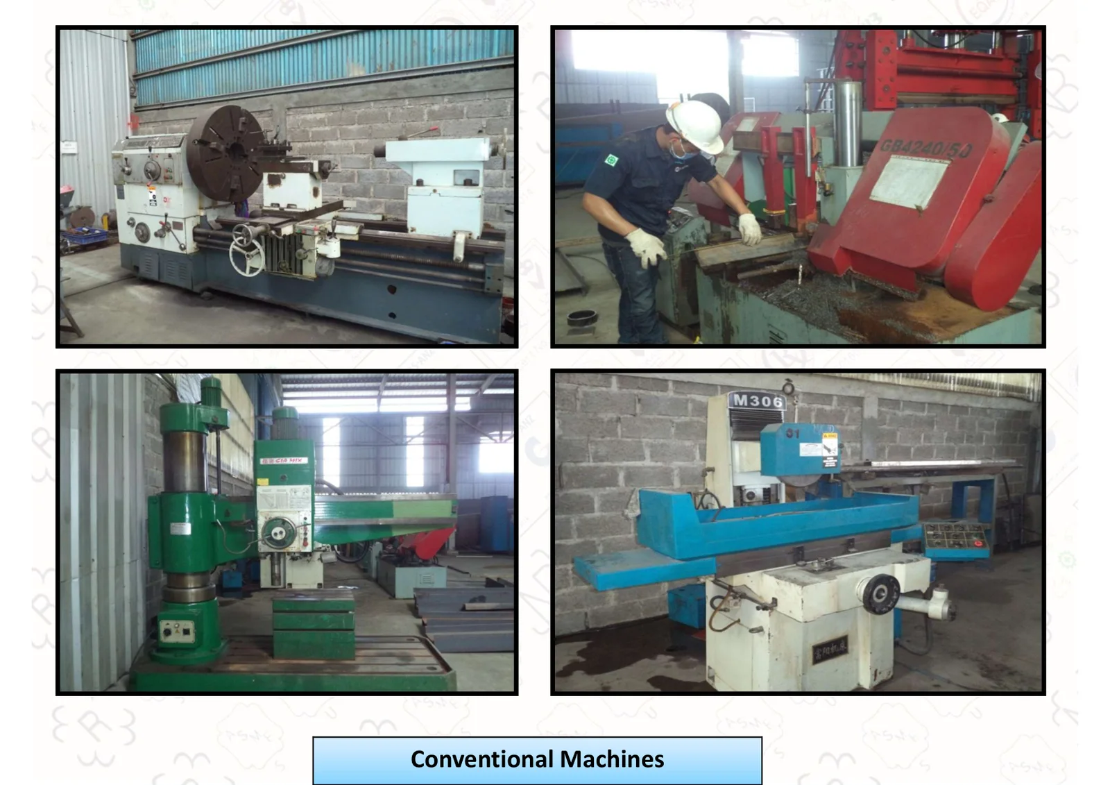 NDE and machine shop