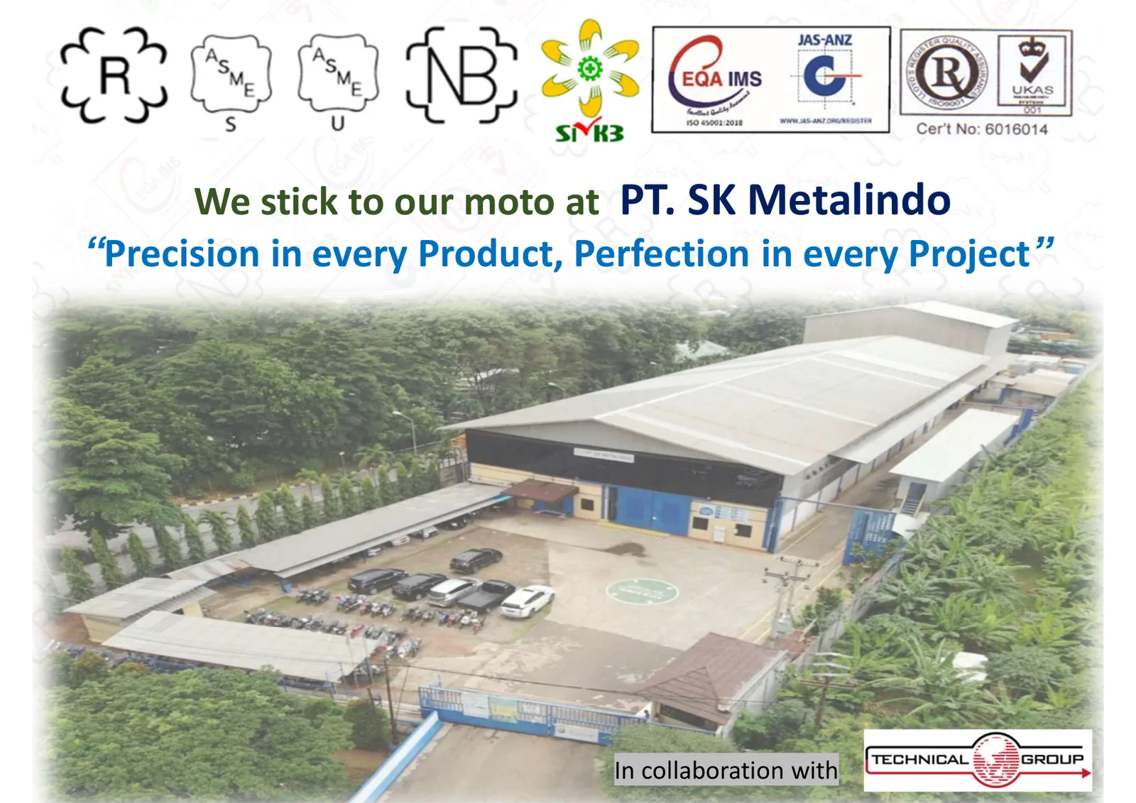 PT SK Metalindo facility aerial